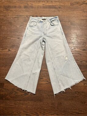 Citizens of Humanity Tessa Culotte In Glacier Size 27 Cropped Jeans